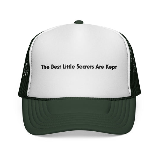 THE BEST LITTLE SECRETS ARE KEPT - LOUIS XIV -Trucker Cap — "The Best Little Secrets Are Kept" Minimal Mesh Hat