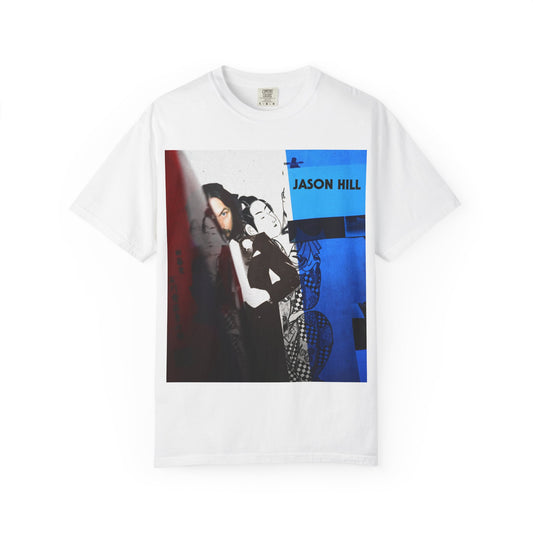 Jason Hill -Refractions in the Sand -SOFTSTYLE AND FADED Graphic T-Shirt — Vintage Rock Band Poster Tee