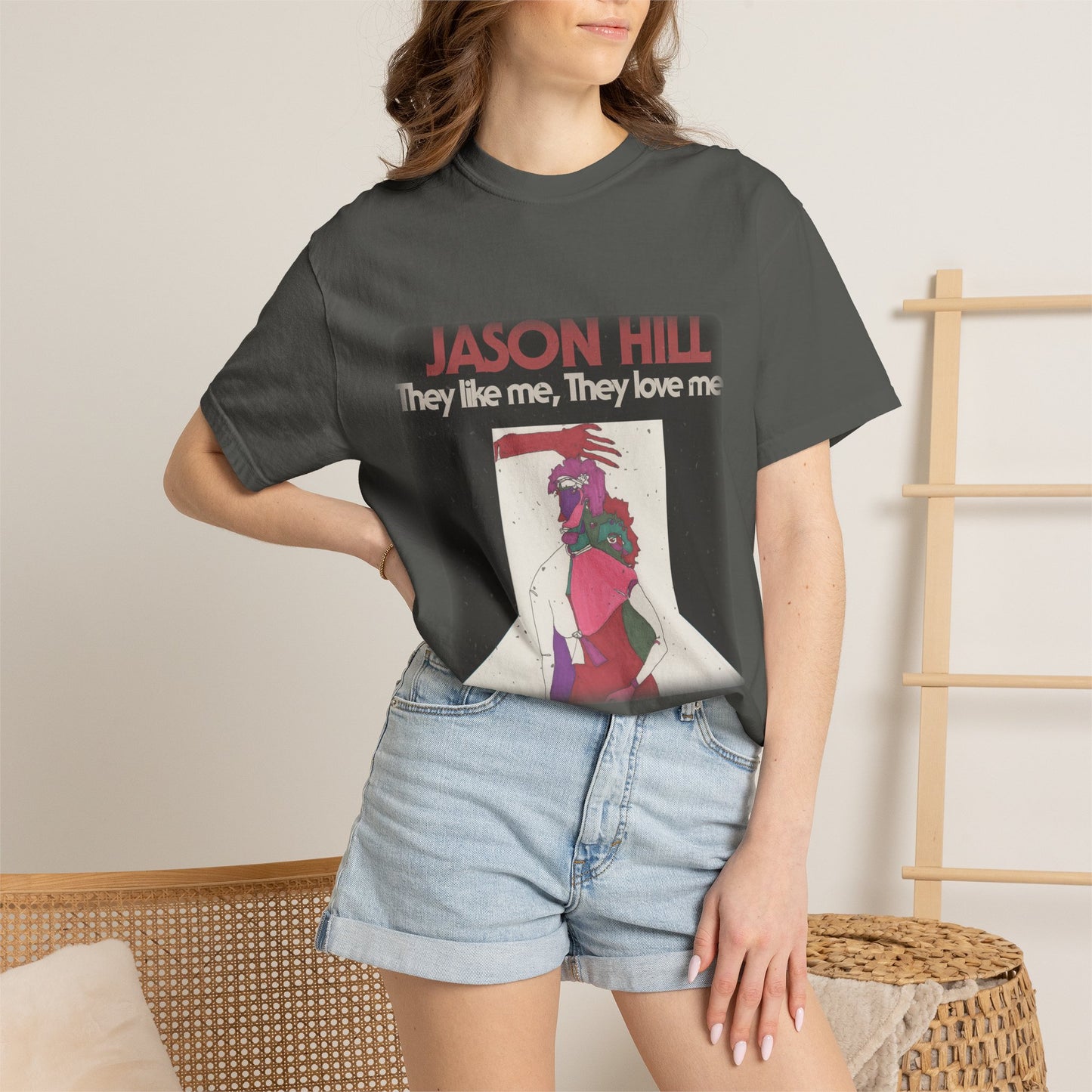 Jason Hill – They Like Me, They Love Me — Vintage Tee