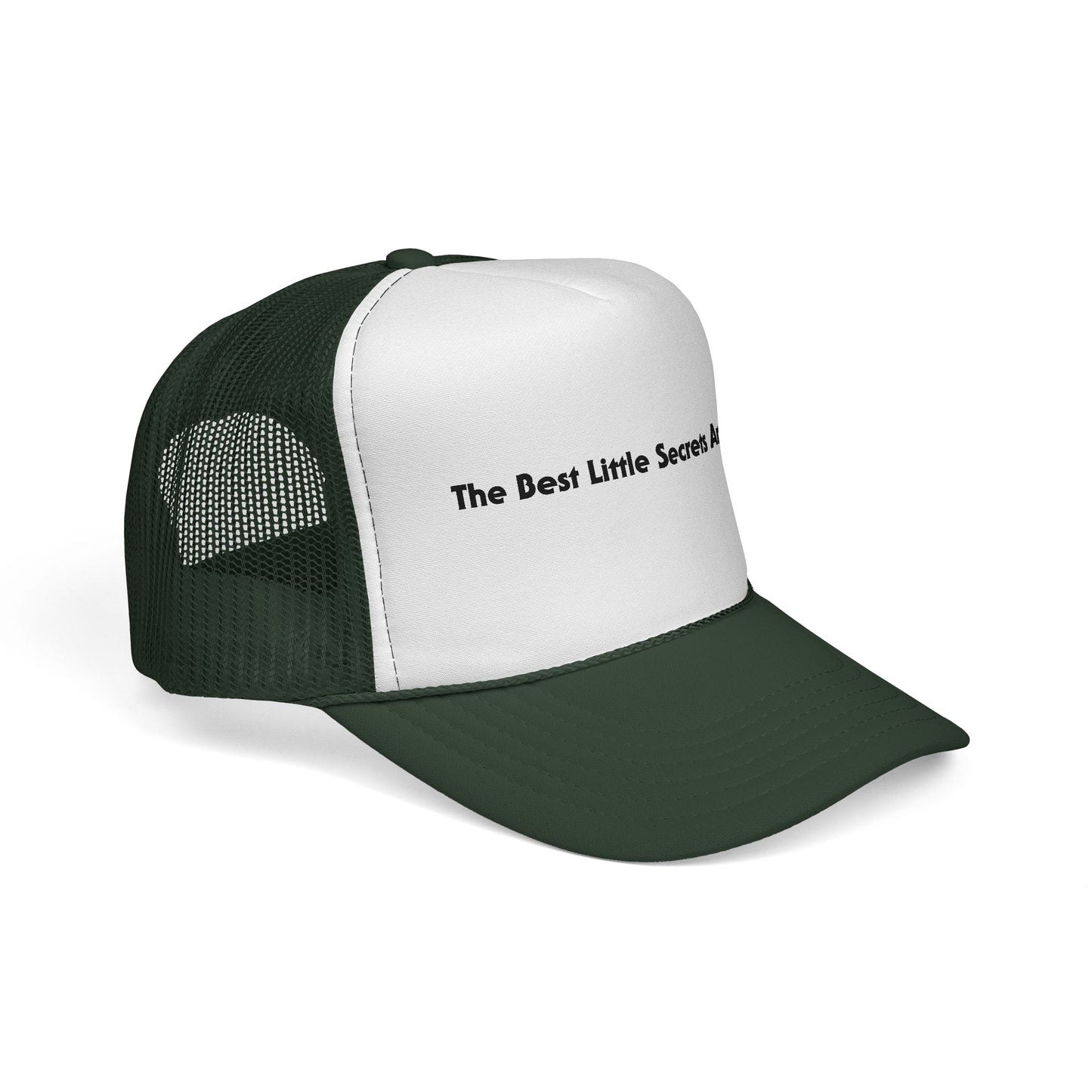THE BEST LITTLE SECRETS ARE KEPT - LOUIS XIV -Trucker Cap — "The Best Little Secrets Are Kept" Minimal Mesh Hat