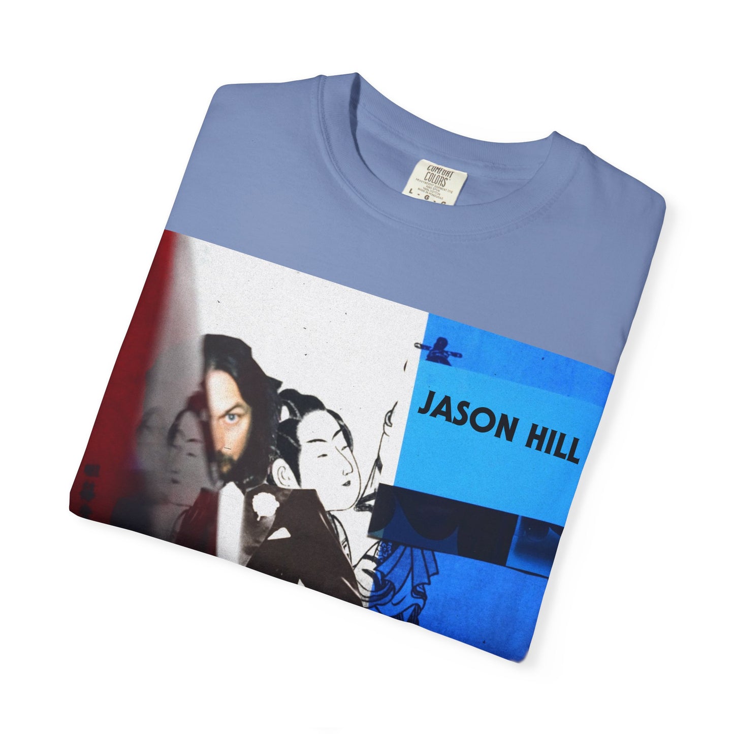 Jason Hill -Refractions in the Sand -SOFTSTYLE AND FADED Graphic T-Shirt — Vintage Rock Band Poster Tee