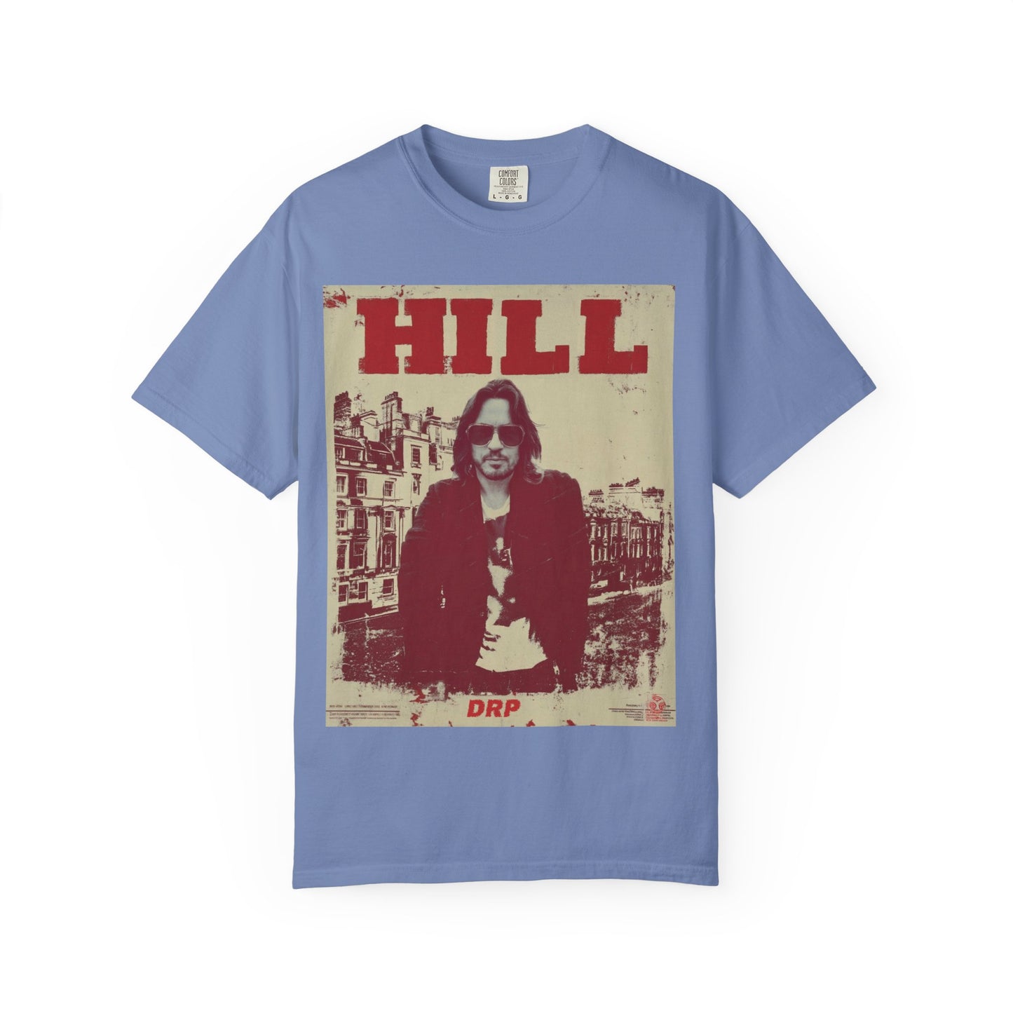 HILL- SUNGLASSES in LONDON SOFTSYLE AND FADED T-Shirt — Vintage Rock Poster Graphic Tee