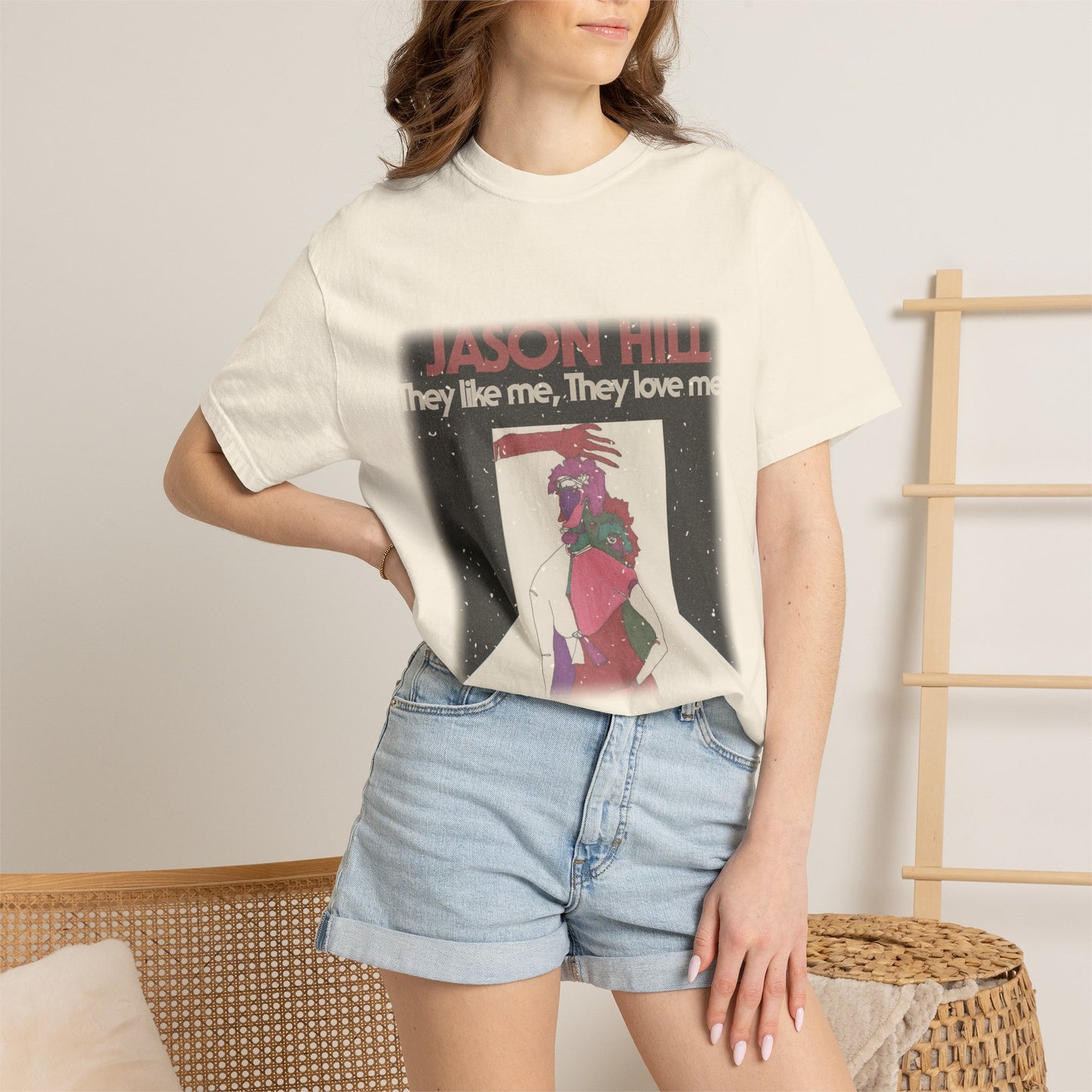 Jason Hill – They Like Me, They Love Me — Vintage Tee