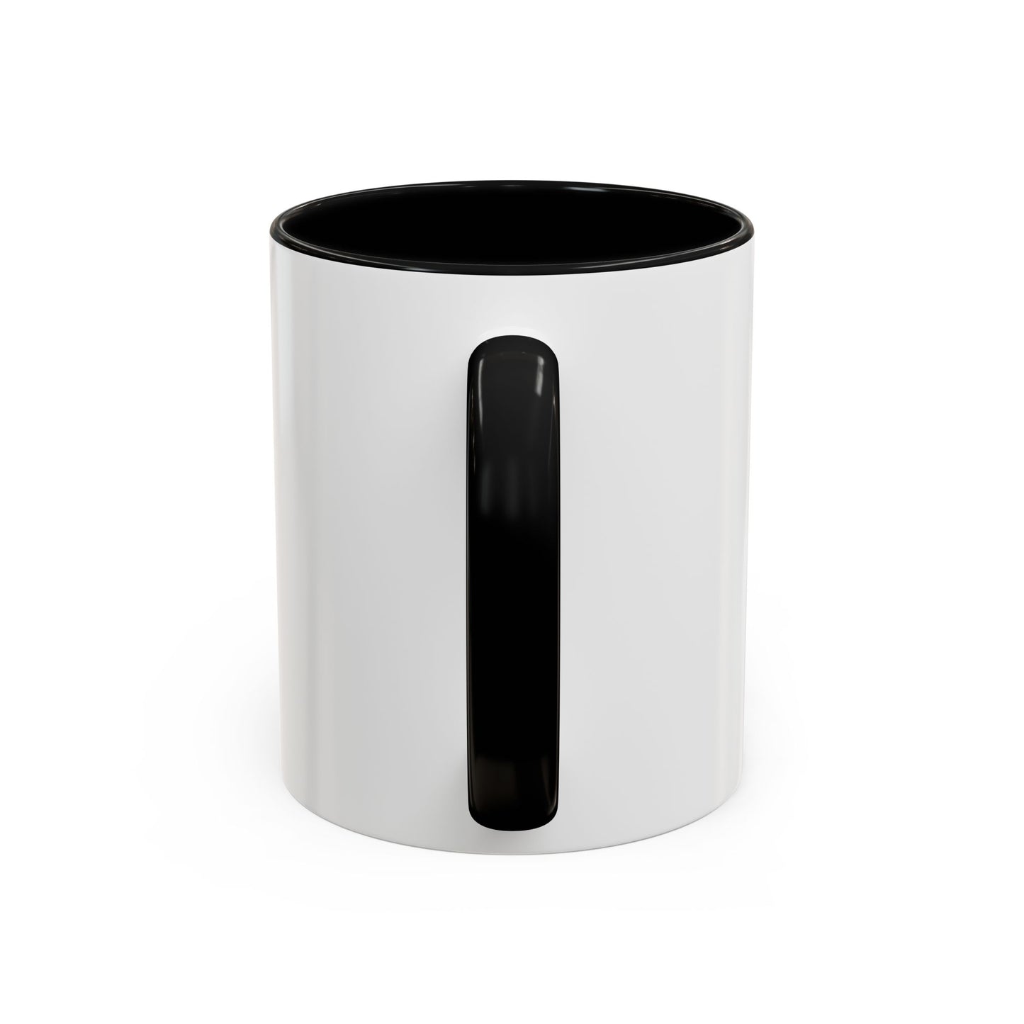 LOUIS XIV Star-Face Accent Coffee Mug — Black & White Pop Art Ceramic