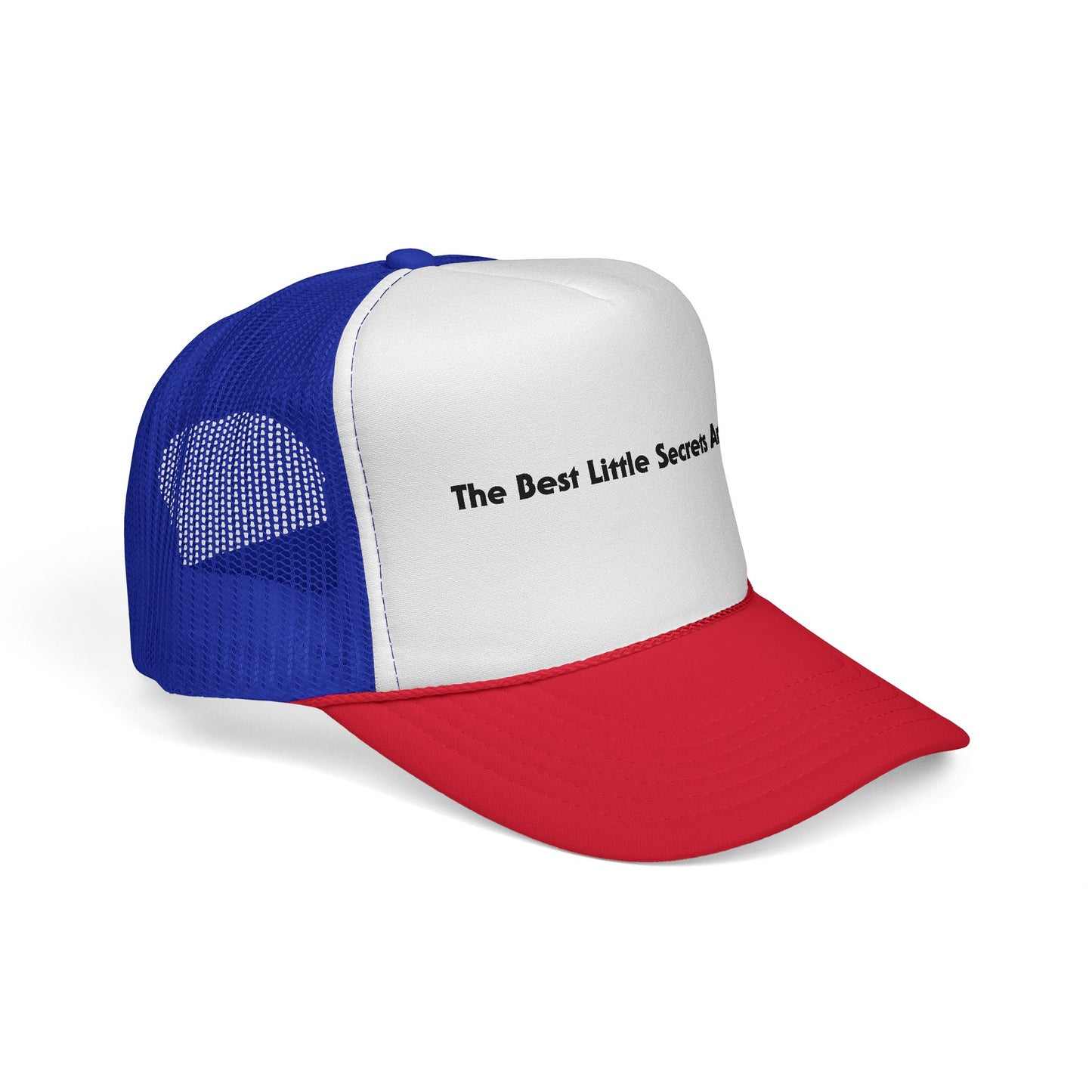 THE BEST LITTLE SECRETS ARE KEPT - LOUIS XIV -Trucker Cap — "The Best Little Secrets Are Kept" Minimal Mesh Hat