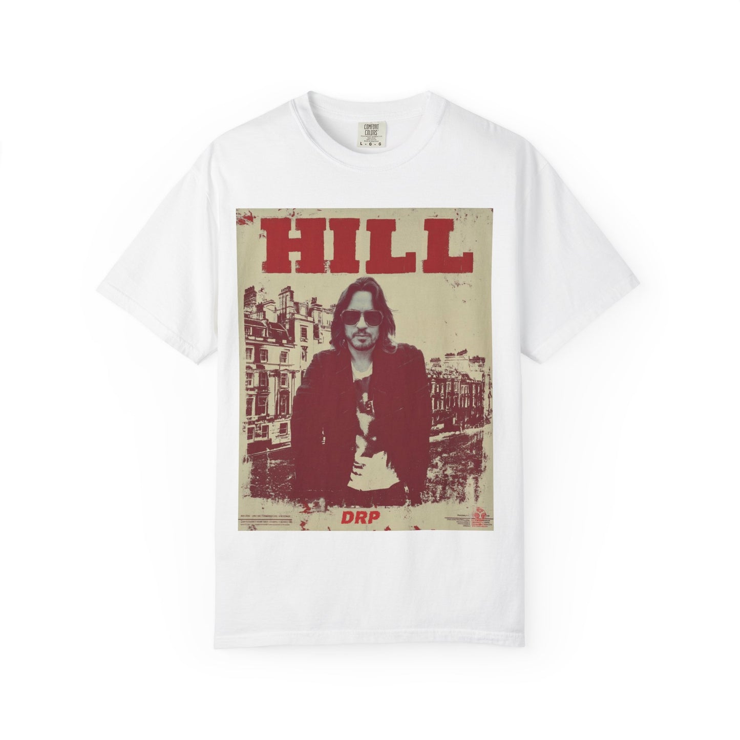 HILL- SUNGLASSES in LONDON SOFTSYLE AND FADED T-Shirt — Vintage Rock Poster Graphic Tee