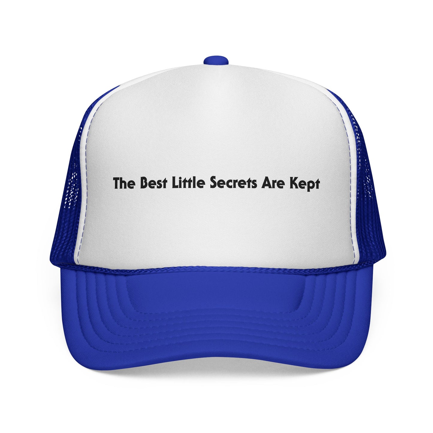 THE BEST LITTLE SECRETS ARE KEPT - LOUIS XIV -Trucker Cap — "The Best Little Secrets Are Kept" Minimal Mesh Hat