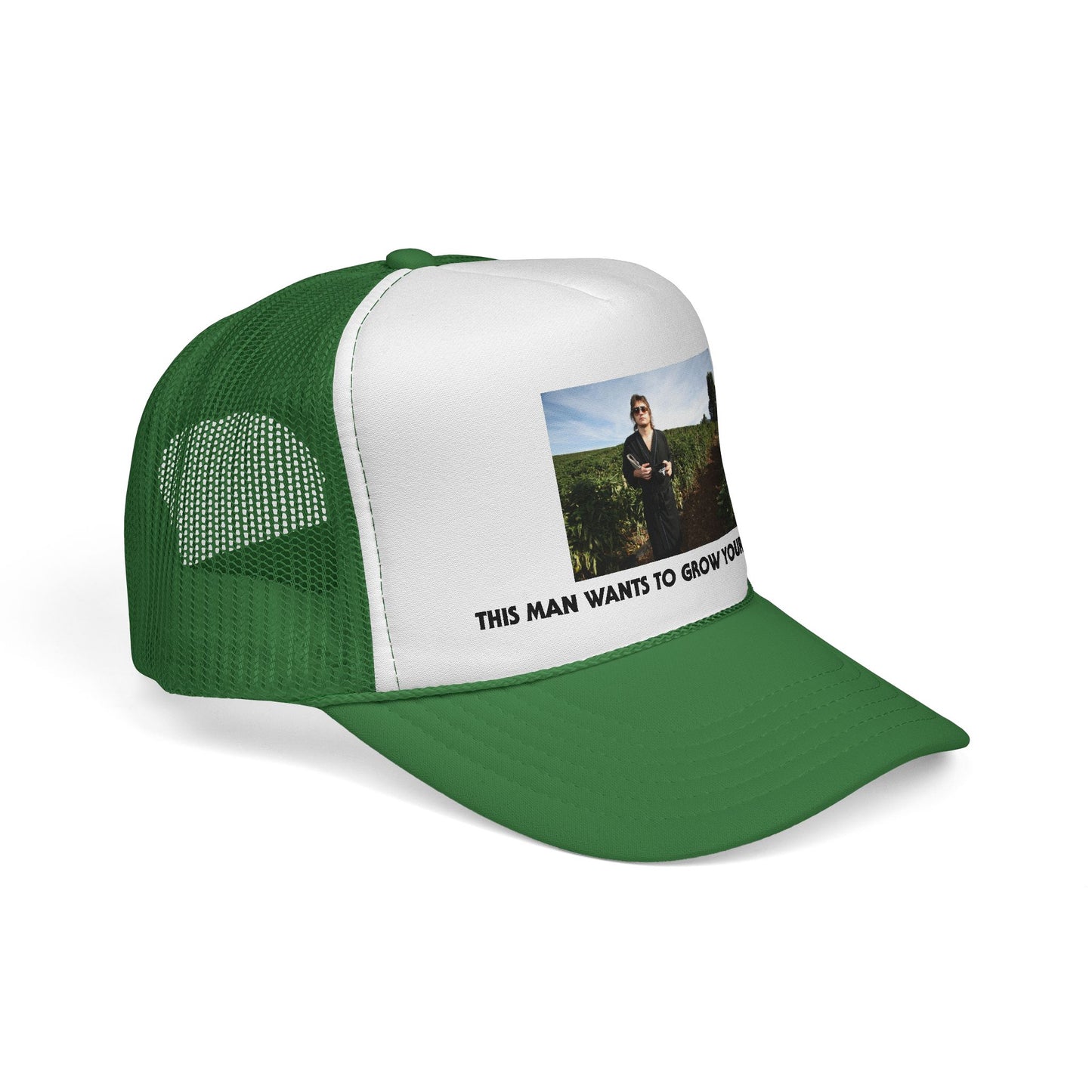 This Man Wants to Grow Your Tomato’ JASON HILL - TRUCKER Hat
