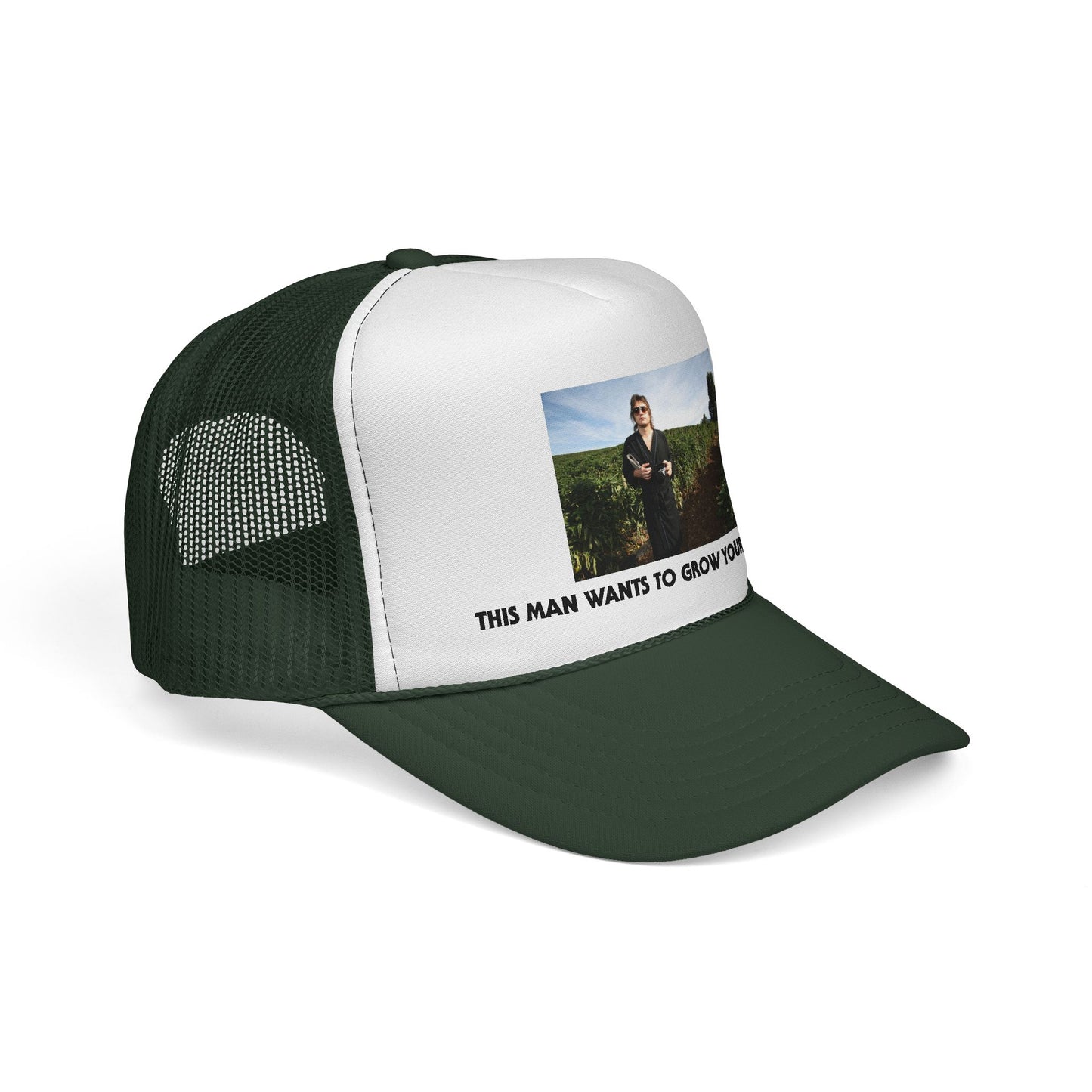 This Man Wants to Grow Your Tomato’ JASON HILL - TRUCKER Hat