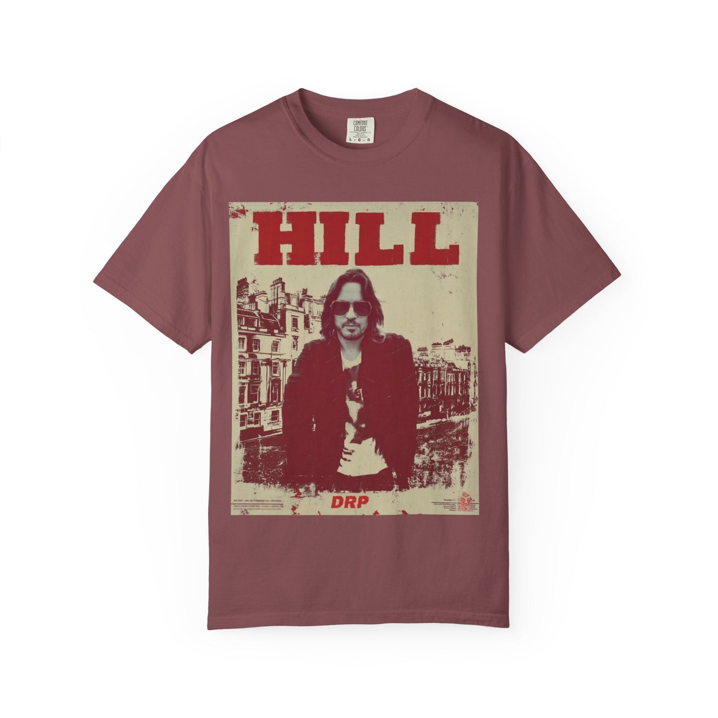 HILL- SUNGLASSES in LONDON SOFTSYLE AND FADED T-Shirt — Vintage Rock Poster Graphic Tee
