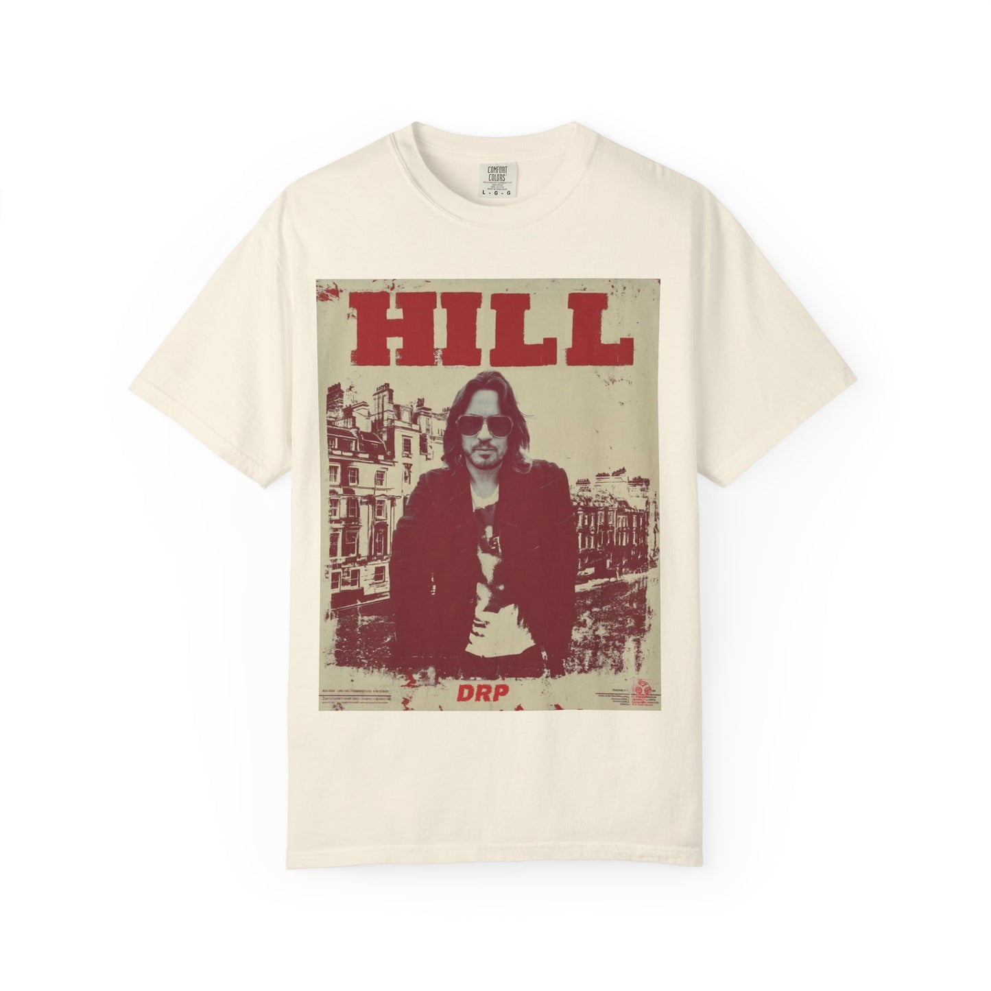 HILL- SUNGLASSES in LONDON SOFTSYLE AND FADED T-Shirt — Vintage Rock Poster Graphic Tee