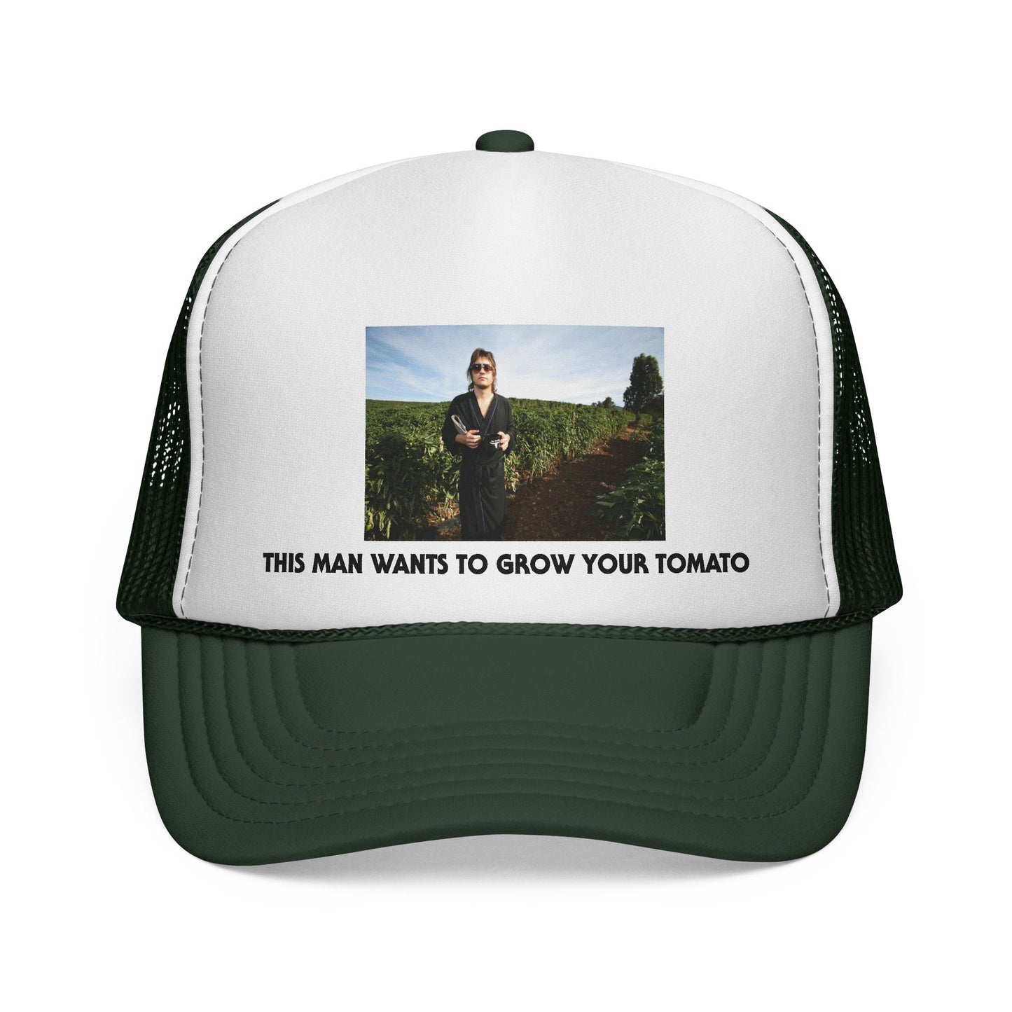This Man Wants to Grow Your Tomato’ JASON HILL - TRUCKER Hat