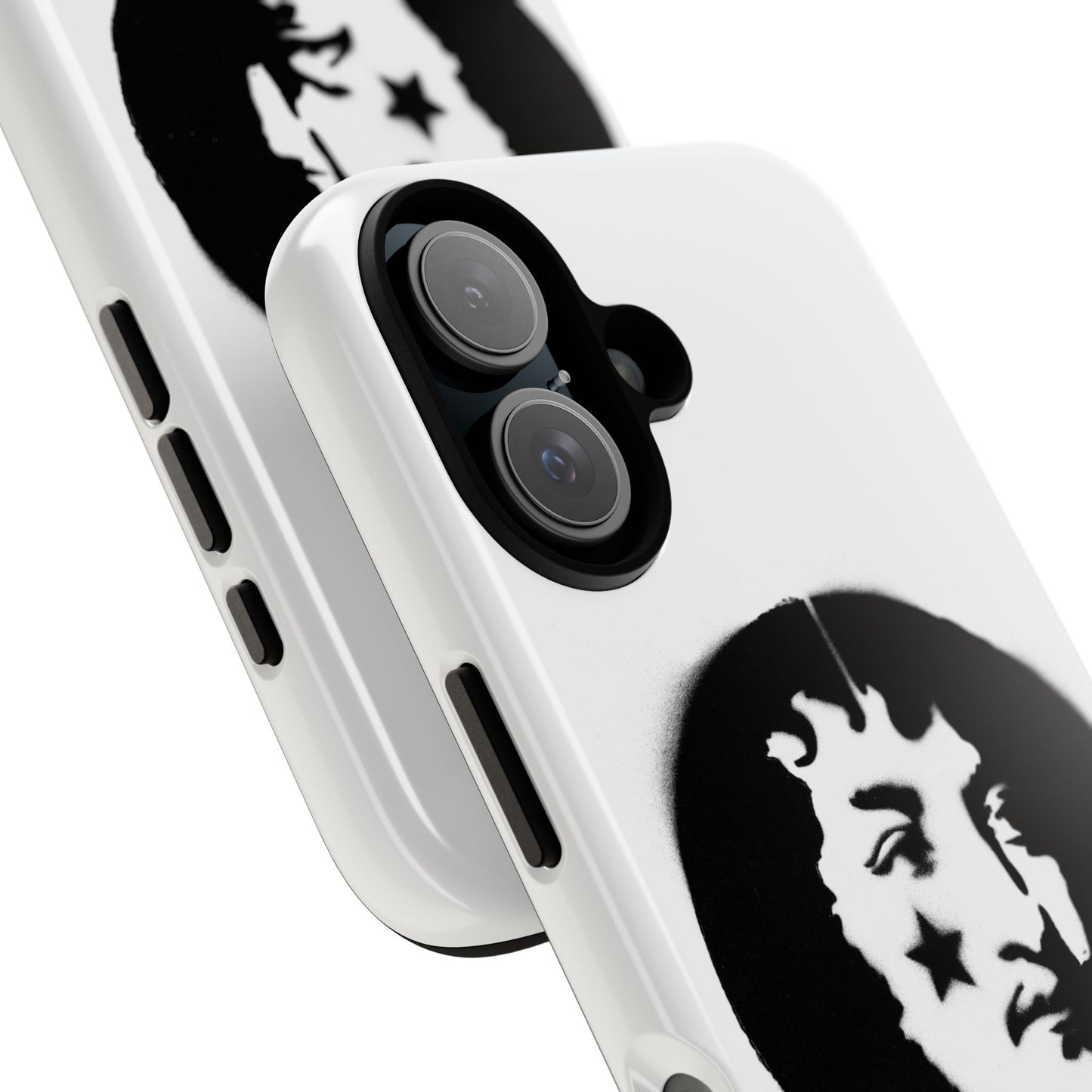 Louis XIV Graphic Phone Case — Retro Rock Portrait Tough Case