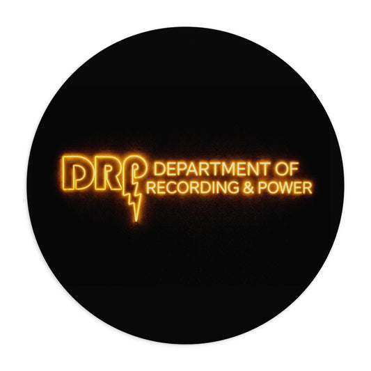 DRP-DEPARTMENT OF RECORDING AND POWER -Mouse Pad