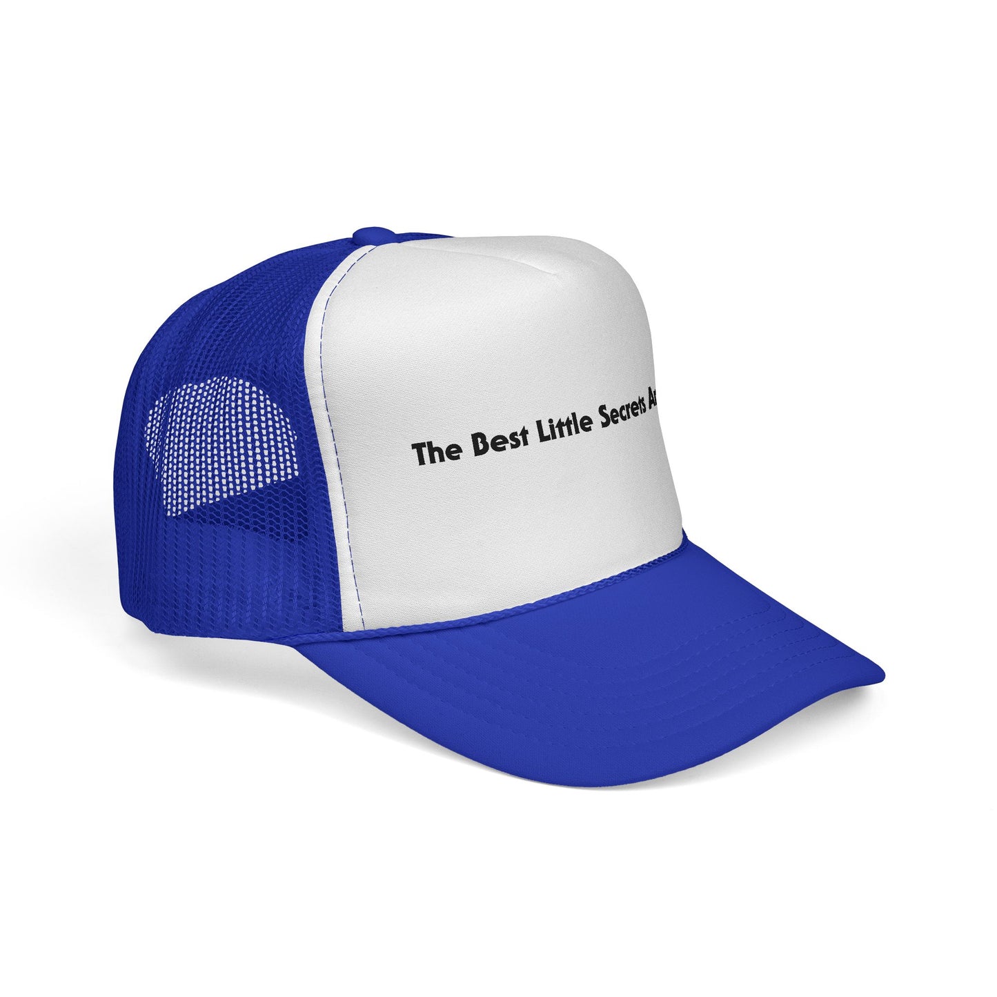 THE BEST LITTLE SECRETS ARE KEPT - LOUIS XIV -Trucker Cap — "The Best Little Secrets Are Kept" Minimal Mesh Hat