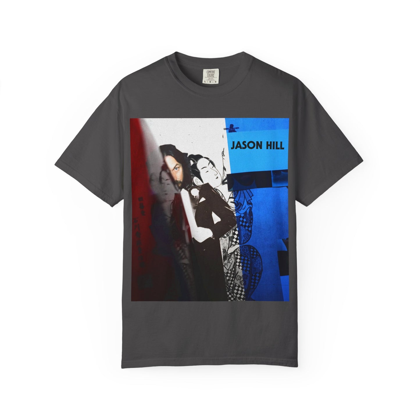 Jason Hill -Refractions in the Sand -SOFTSTYLE AND FADED Graphic T-Shirt — Vintage Rock Band Poster Tee