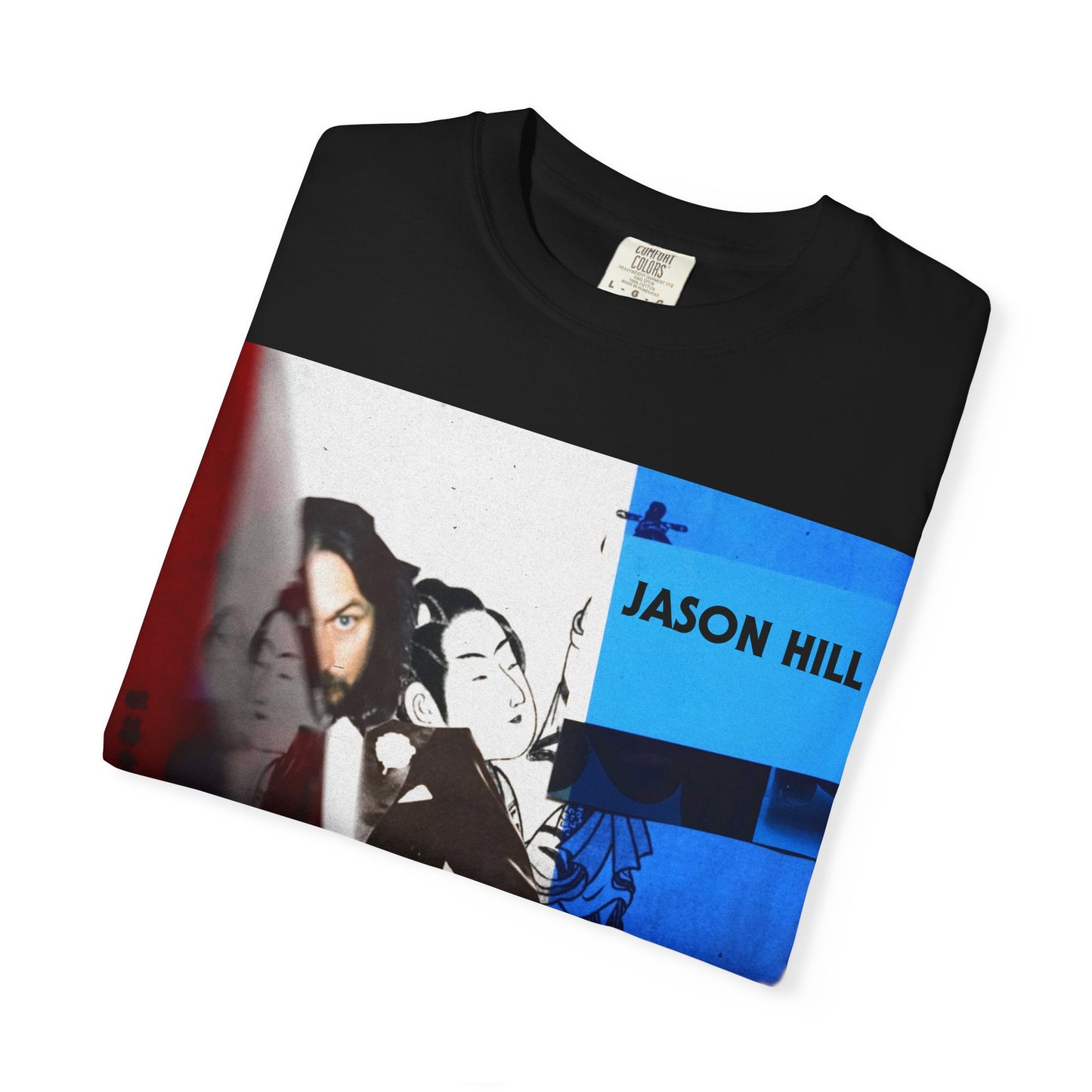 Jason Hill -Refractions in the Sand -SOFTSTYLE AND FADED Graphic T-Shirt — Vintage Rock Band Poster Tee