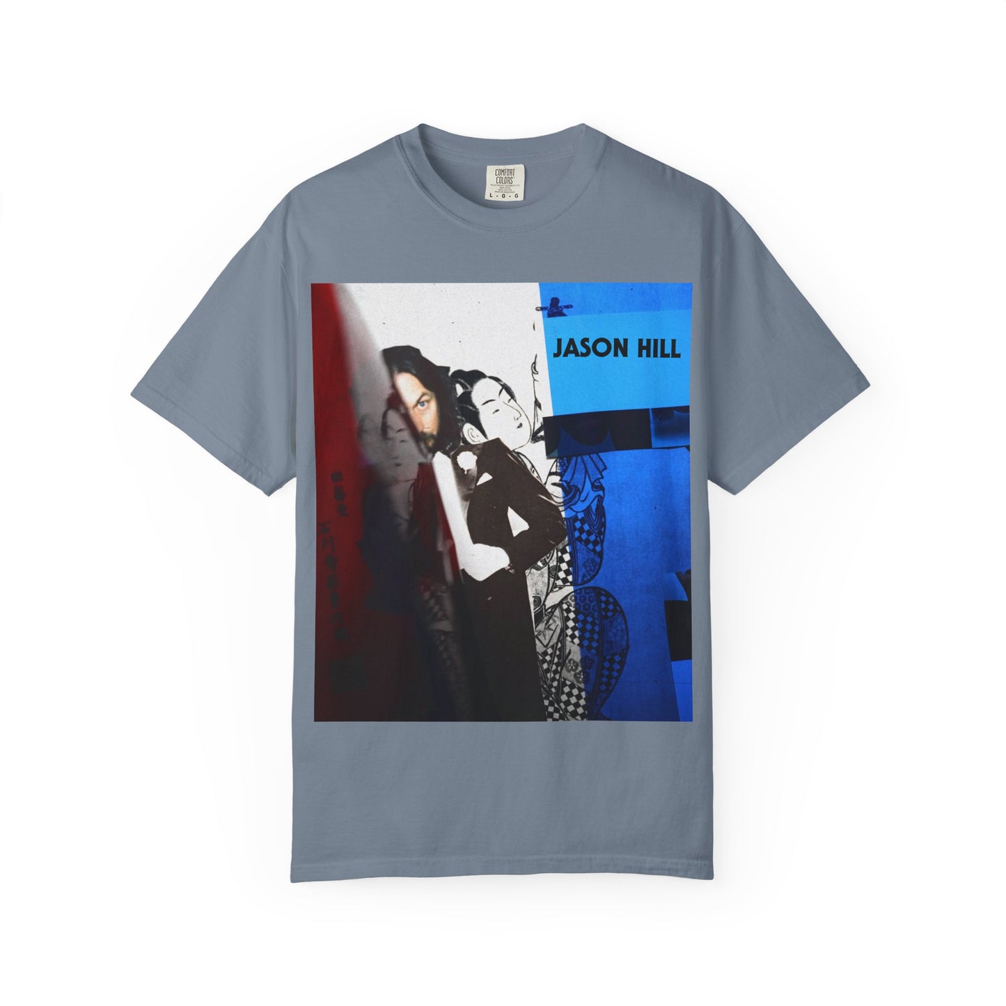 Jason Hill -Refractions in the Sand -SOFTSTYLE AND FADED Graphic T-Shirt — Vintage Rock Band Poster Tee