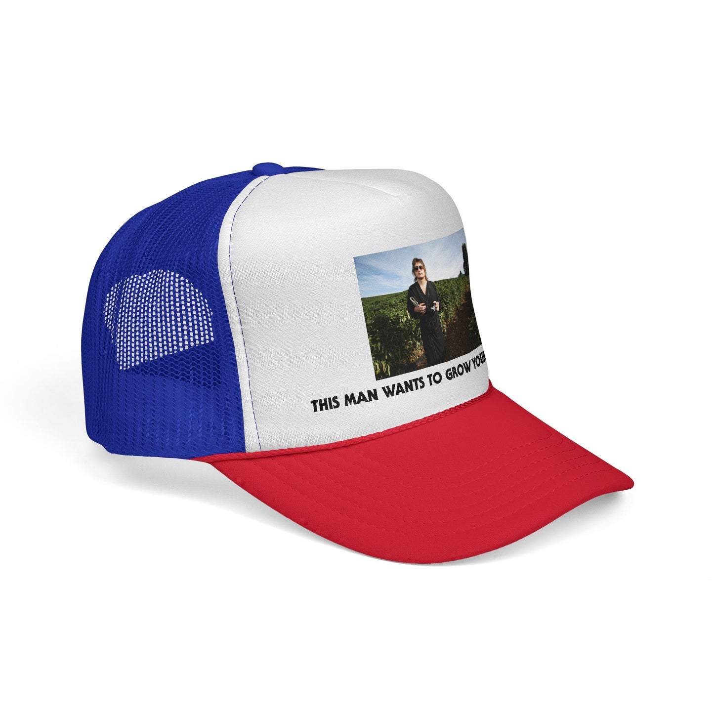 This Man Wants to Grow Your Tomato’ JASON HILL - TRUCKER Hat