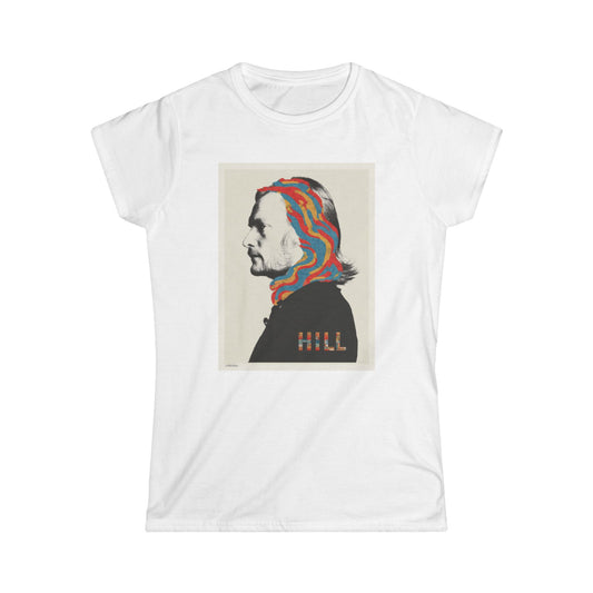 "HILL" Graphic Women's Soft style T-Shirt- Psychedelic  Tee