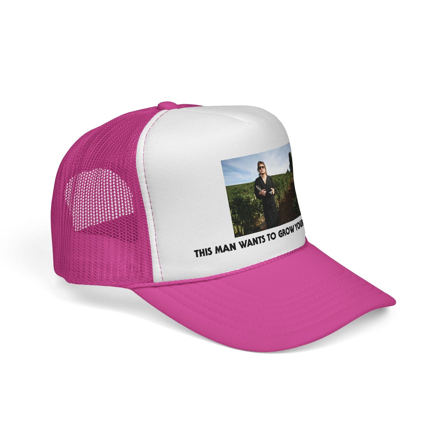 This Man Wants to Grow Your Tomato’ JASON HILL - TRUCKER Hat