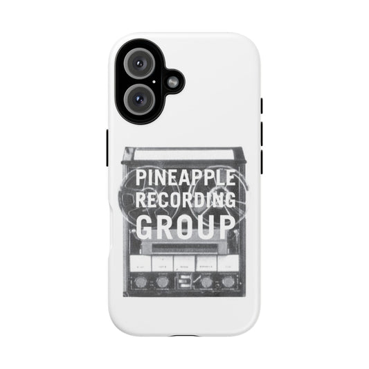 Phone Case — Vintage Pineapple Recording Group Retro Studio Design