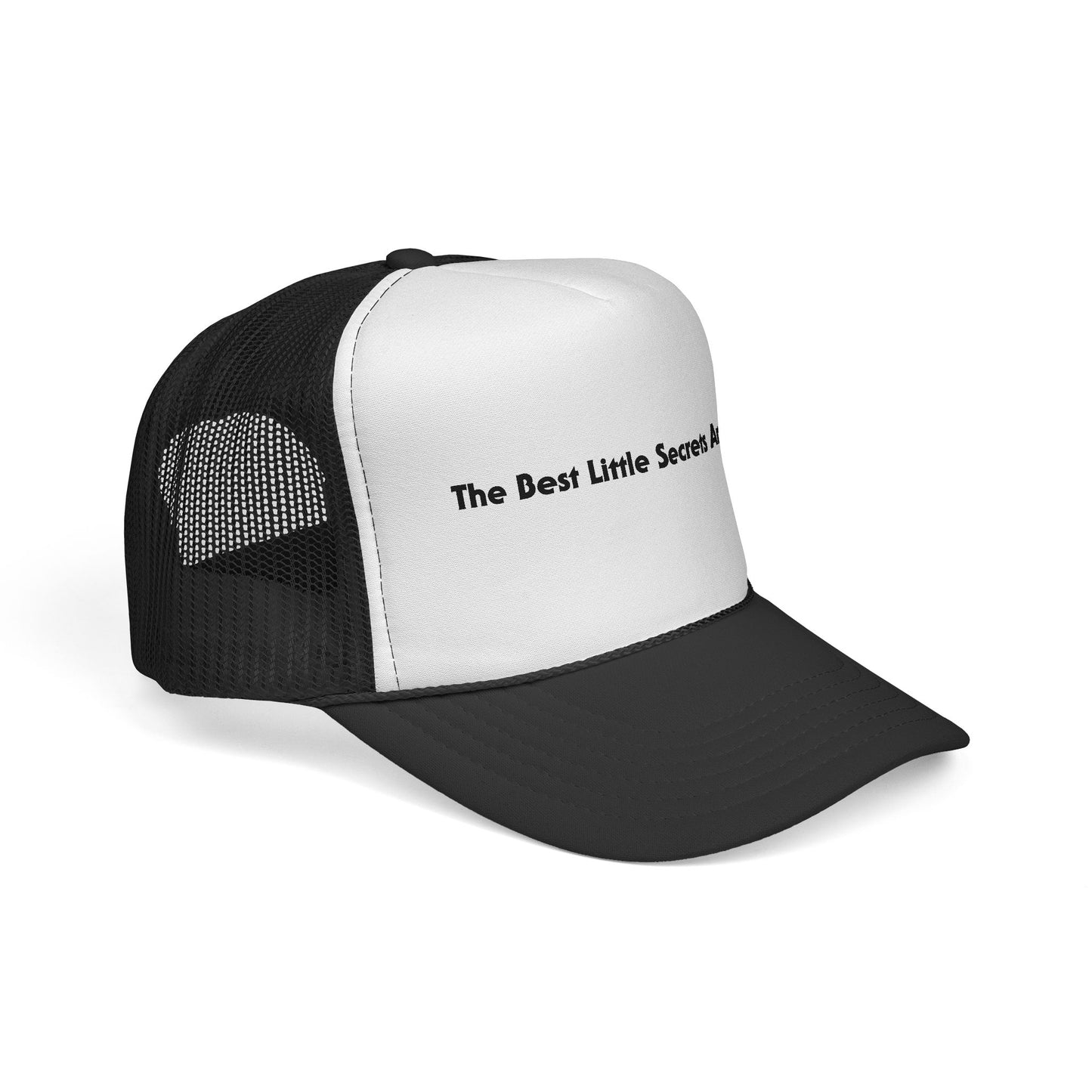 THE BEST LITTLE SECRETS ARE KEPT - LOUIS XIV -Trucker Cap — "The Best Little Secrets Are Kept" Minimal Mesh Hat