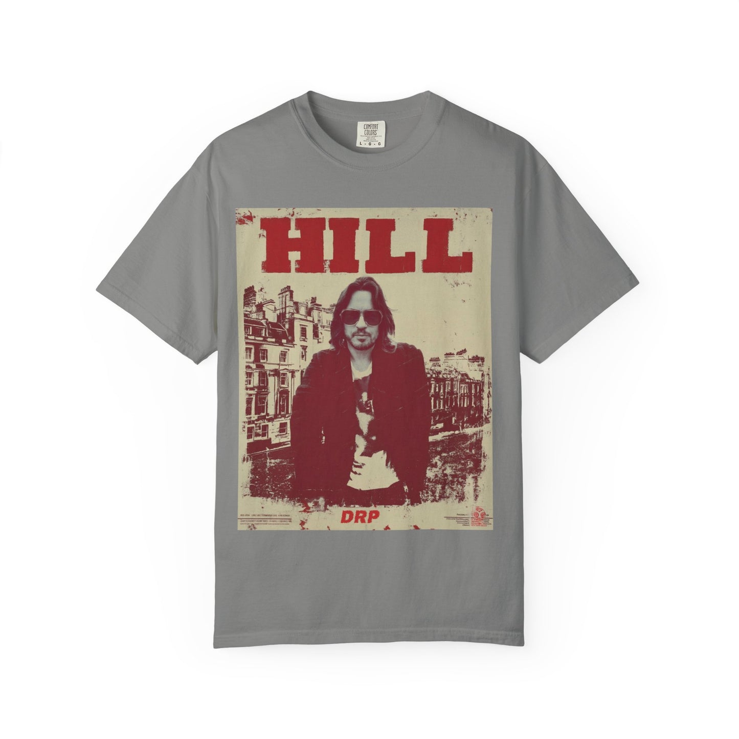 HILL- SUNGLASSES in LONDON SOFTSYLE AND FADED T-Shirt — Vintage Rock Poster Graphic Tee