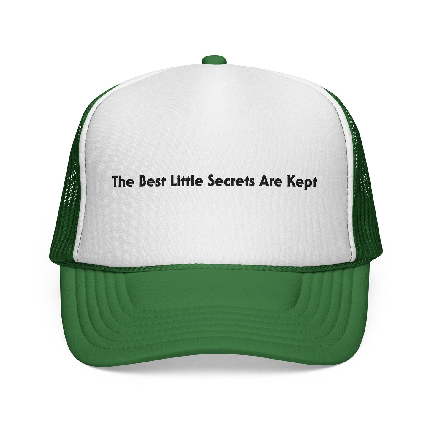 THE BEST LITTLE SECRETS ARE KEPT - LOUIS XIV -Trucker Cap — "The Best Little Secrets Are Kept" Minimal Mesh Hat