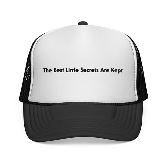 THE BEST LITTLE SECRETS ARE KEPT - LOUIS XIV -Trucker Cap — "The Best Little Secrets Are Kept" Minimal Mesh Hat