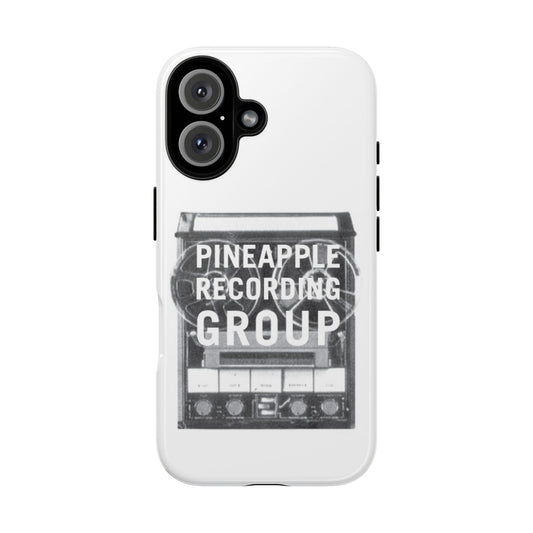 Phone Case — Vintage Pineapple Recording Group Retro Studio Design
