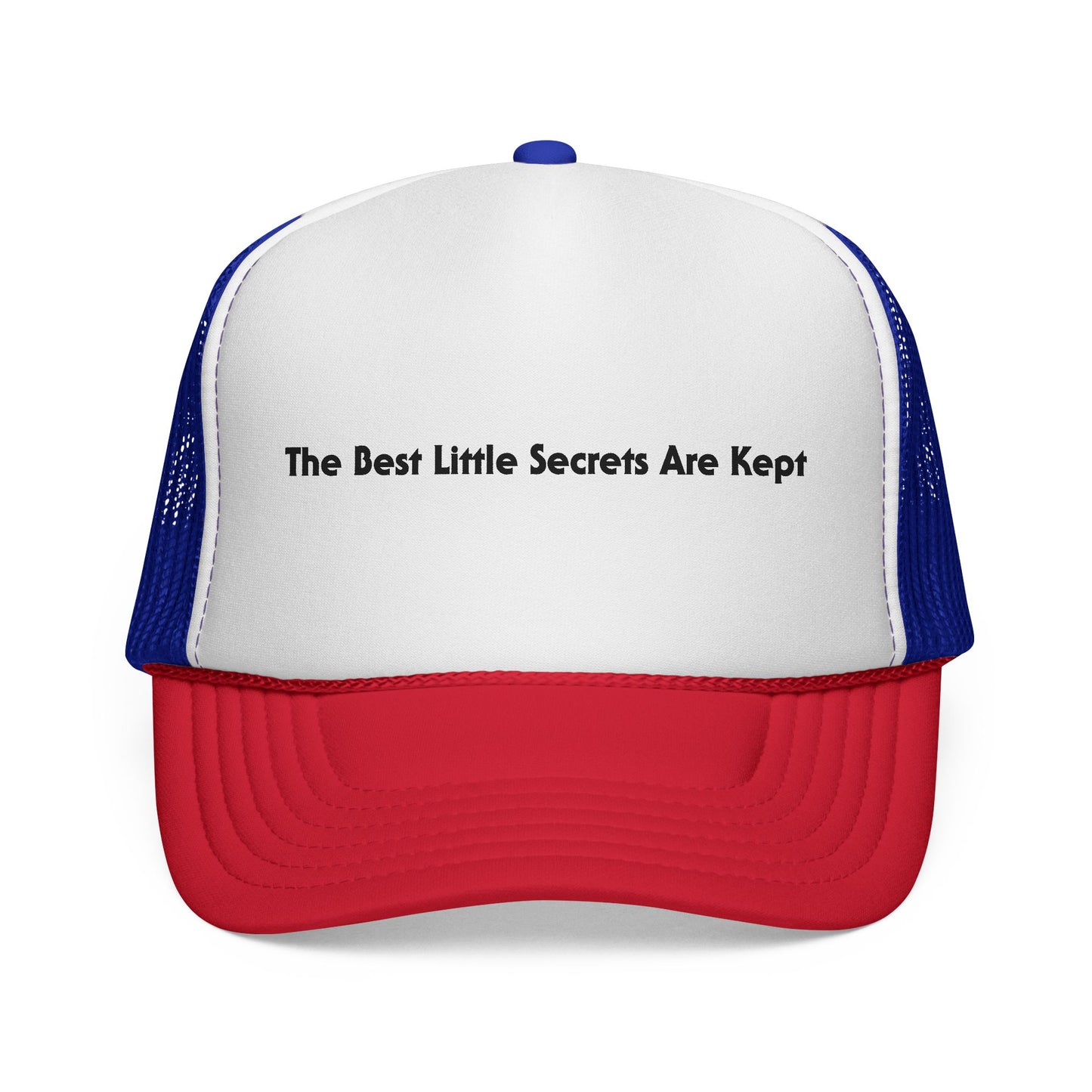 THE BEST LITTLE SECRETS ARE KEPT - LOUIS XIV -Trucker Cap — "The Best Little Secrets Are Kept" Minimal Mesh Hat