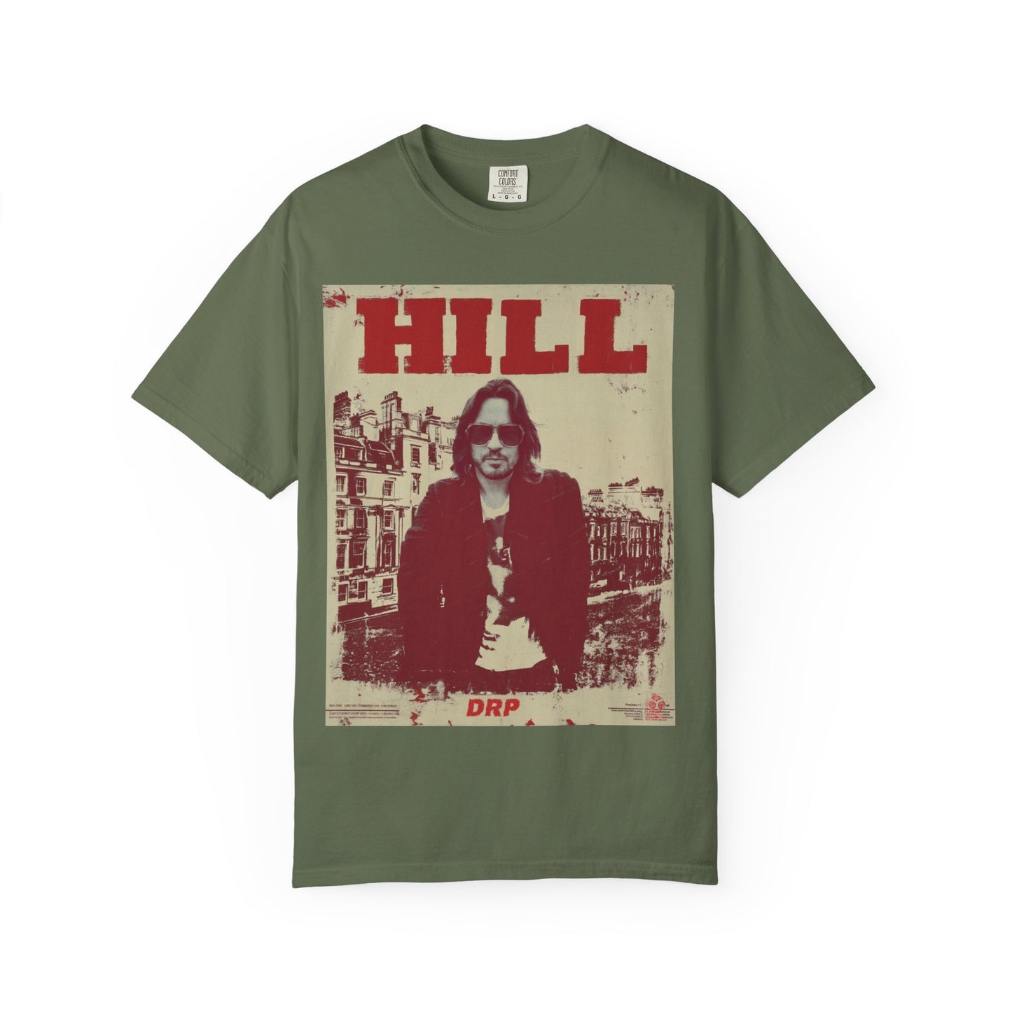 HILL- SUNGLASSES in LONDON SOFTSYLE AND FADED T-Shirt — Vintage Rock Poster Graphic Tee