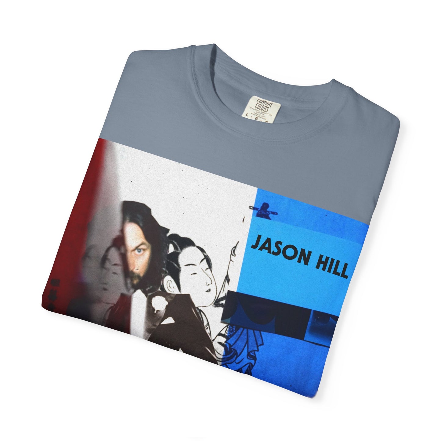 Jason Hill -Refractions in the Sand -SOFTSTYLE AND FADED Graphic T-Shirt — Vintage Rock Band Poster Tee