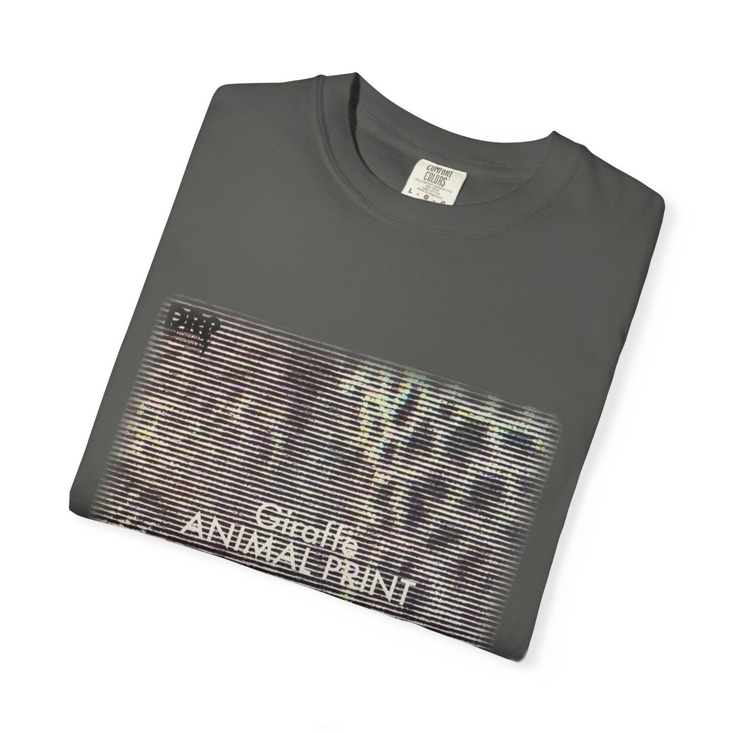 Giraffe – Animal Print — Vintage Tee