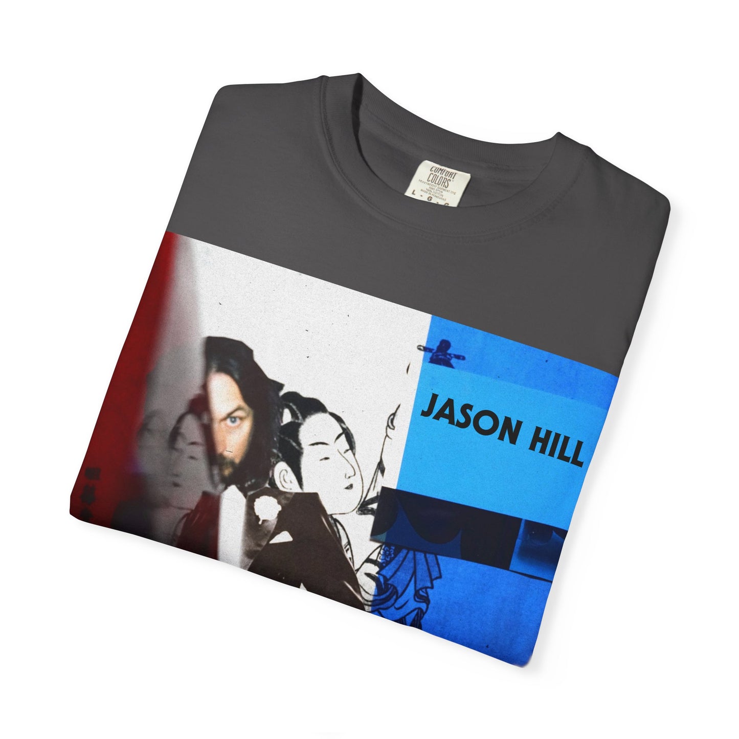 Jason Hill -Refractions in the Sand -SOFTSTYLE AND FADED Graphic T-Shirt — Vintage Rock Band Poster Tee