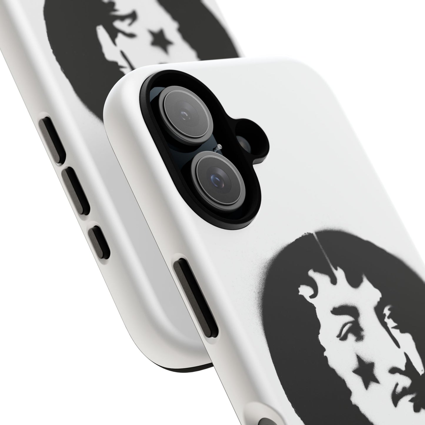 Louis XIV Graphic Phone Case — Retro Rock Portrait Tough Case