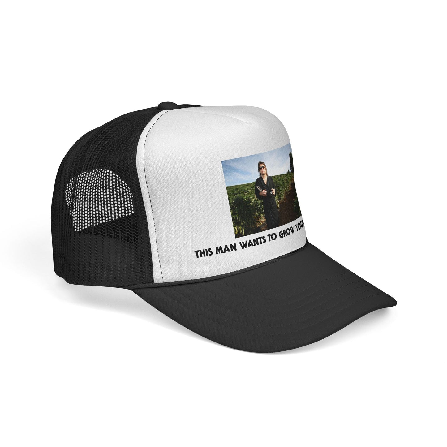 This Man Wants to Grow Your Tomato’ JASON HILL - TRUCKER Hat