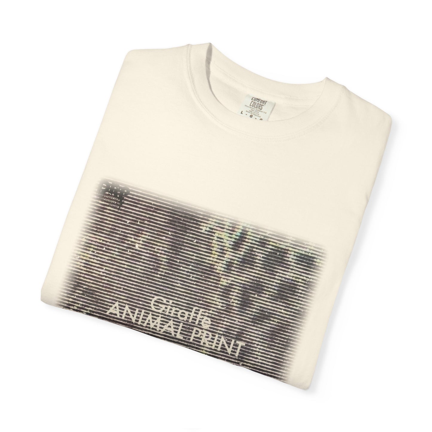 Giraffe – Animal Print — Vintage Tee