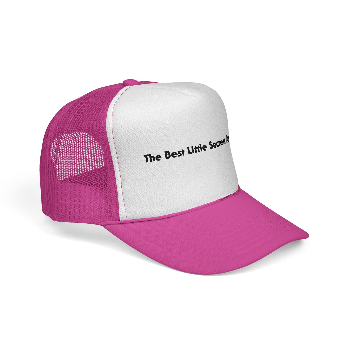 THE BEST LITTLE SECRETS ARE KEPT - LOUIS XIV -Trucker Cap — "The Best Little Secrets Are Kept" Minimal Mesh Hat