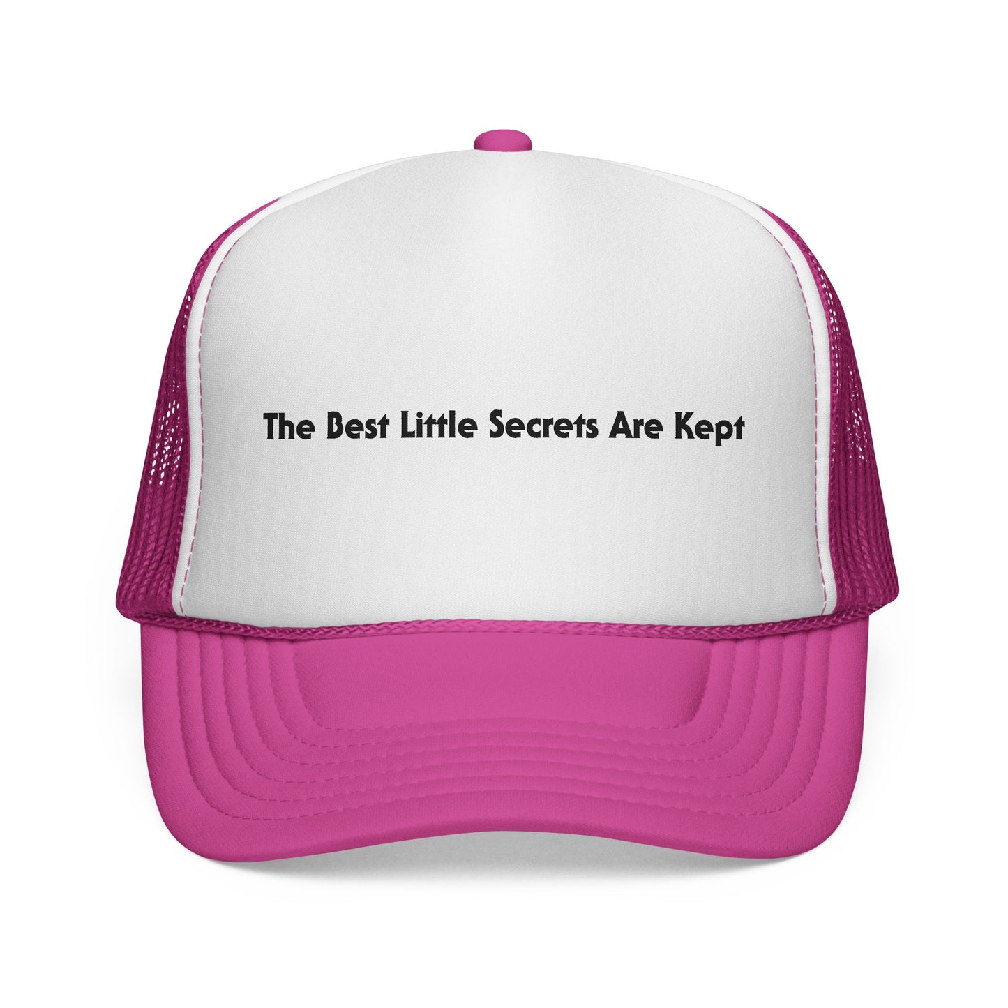 THE BEST LITTLE SECRETS ARE KEPT - LOUIS XIV -Trucker Cap — "The Best Little Secrets Are Kept" Minimal Mesh Hat